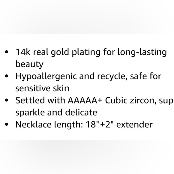 14k Gold Plated Green Emerald Lariat Necklace - Picture 4 of 4